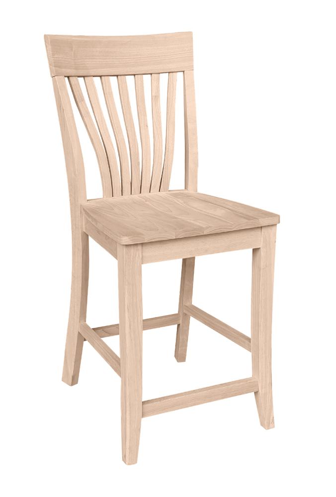 Parawood Amanda Stool Natural Furniture